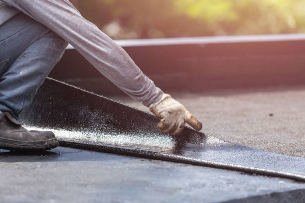 Professional Crawl Space Encapsulation technician working in Carrollton, OH